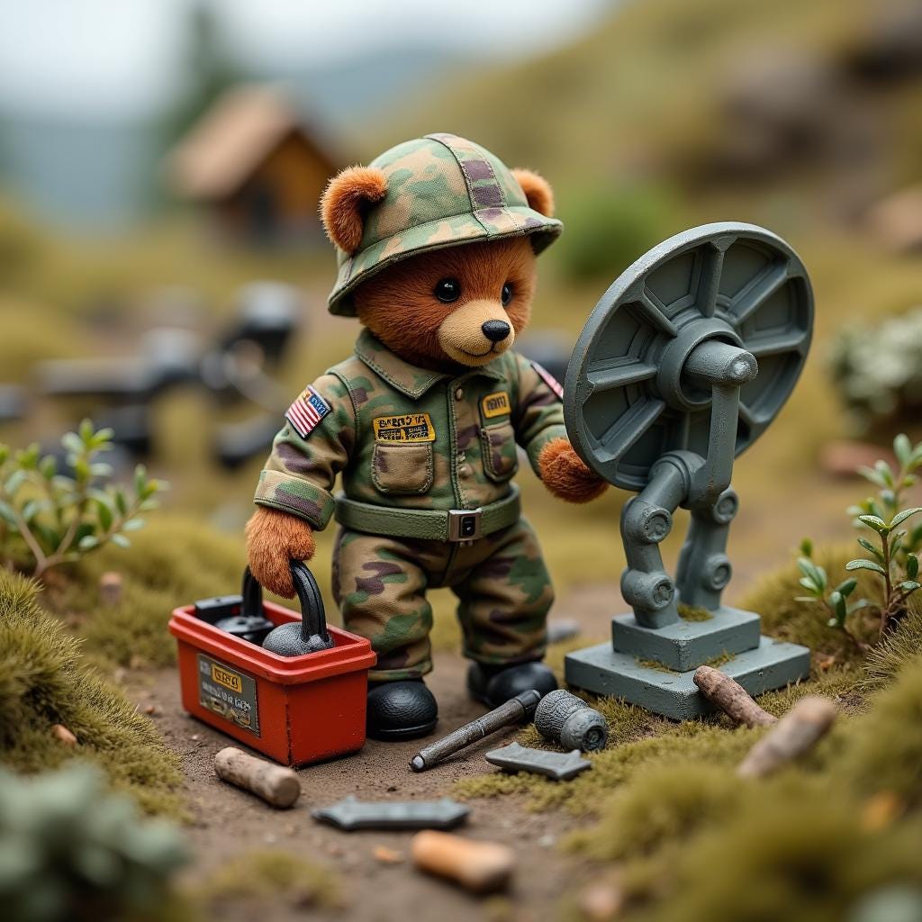 US Air Force Teddy Bear Clipart: 73 PNG Files for Sublimation
