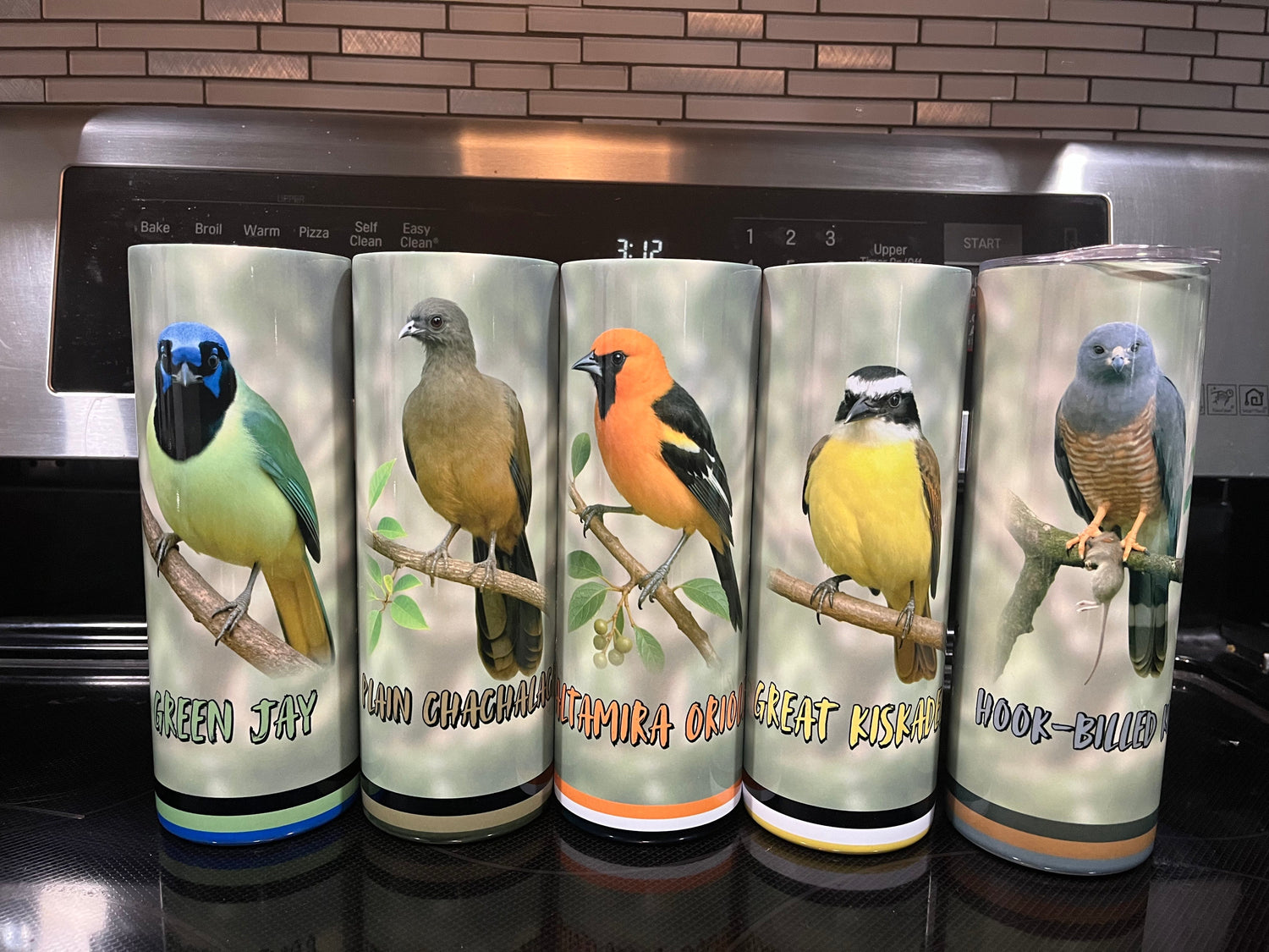 Tumblers, standard and custom