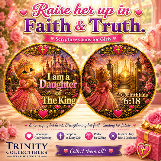 Daughter of The King Coin 2 Corinthians 6:18