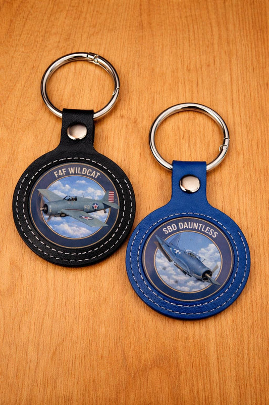 Limited Edition WWII Pacific Airpower Challenge Coins Set, UV Printed 40mm