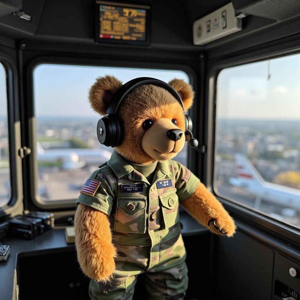 US Air Force Teddy Bear Clipart: 73 PNG Files for Sublimation