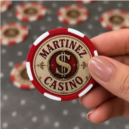 Custom UV Printed Poker Chips, Game pieces, logo, picture, Wedding & Party gifts, Golf markers