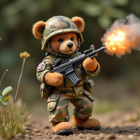 Marine Corps Teddy Bear Clipart: 78 USMC PNG Files for Sublimation