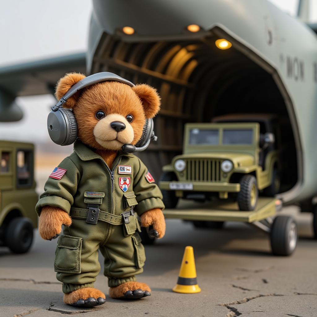 US Air Force Teddy Bear Clipart: 73 PNG Files for Sublimation