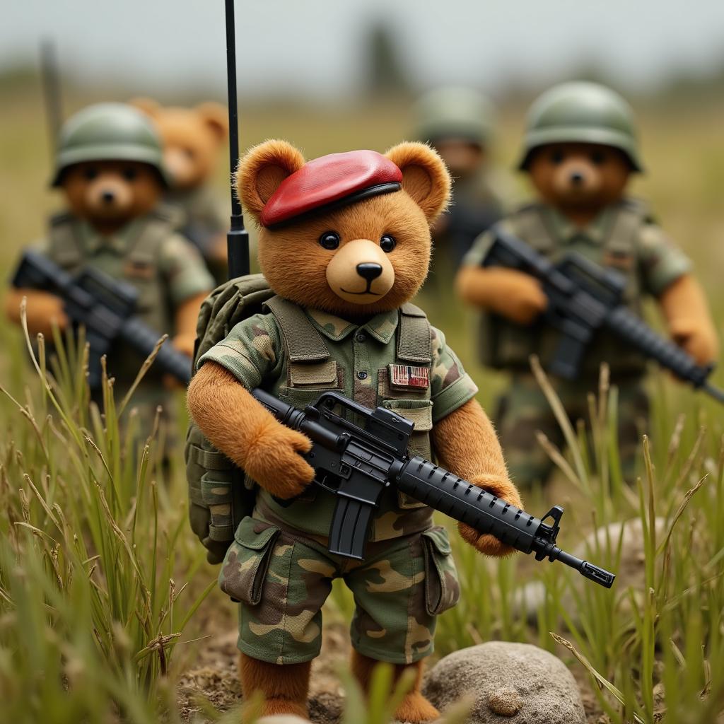 US Air Force Teddy Bear Clipart: 73 PNG Files for Sublimation