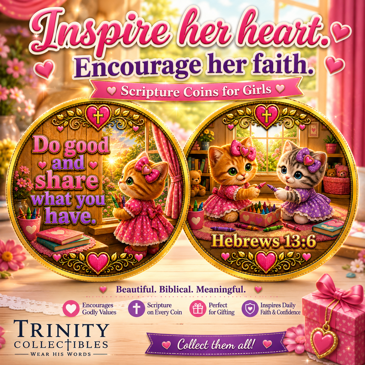 Do good and share with others - Hebrews 13:6