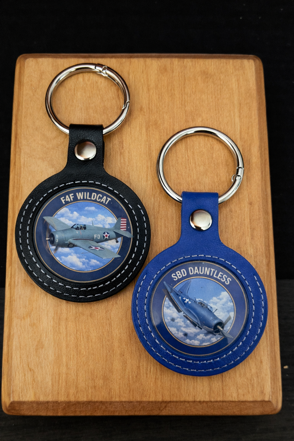 WWII Pacific Theater Limited Edition Coin Set with Leather Display Keychain Option