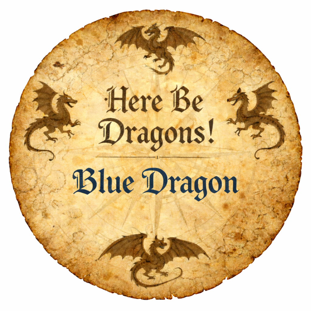 Here Be Dragons!! Limited Edition Collector Coin Set with Keychain Option
