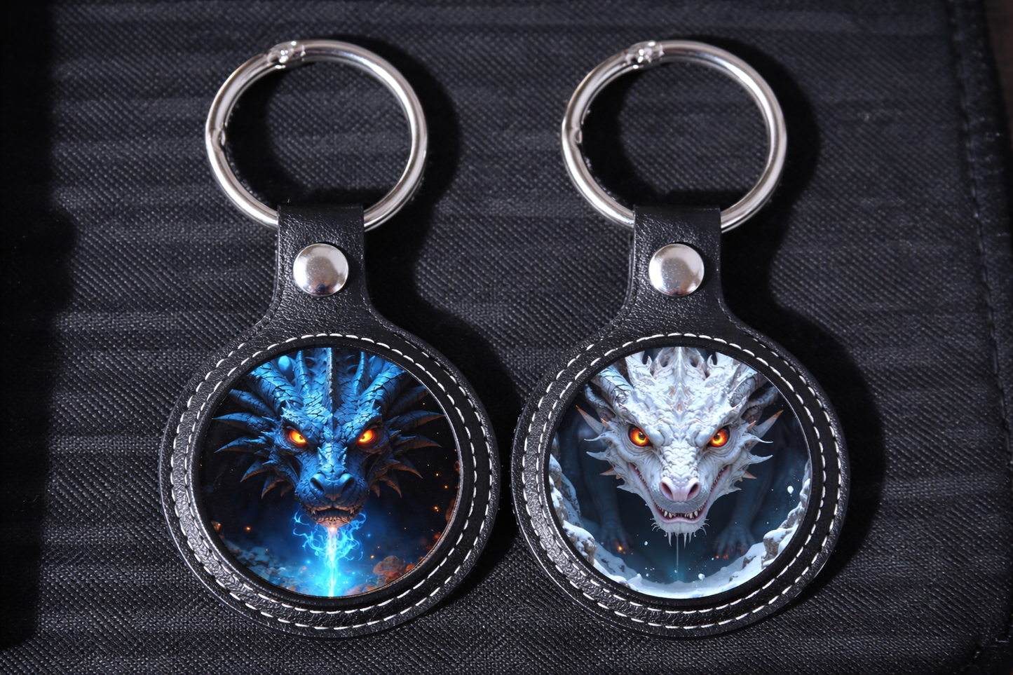Here Be Dragons!! Limited Edition Collector Coin Set with Keychain Option