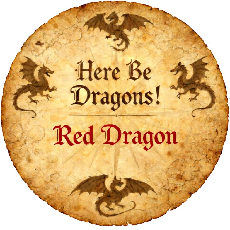 Here Be Dragons!! Limited Edition Collector Coin Set with Keychain Option