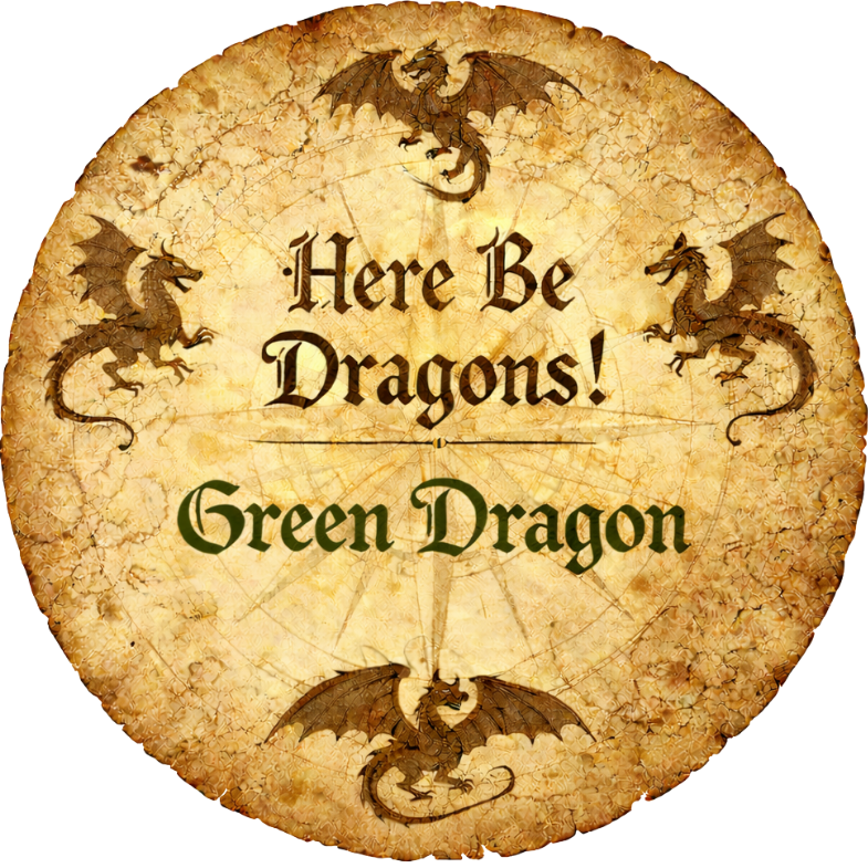 Here Be Dragons!! Limited Edition Collector Coin Set with Keychain Option