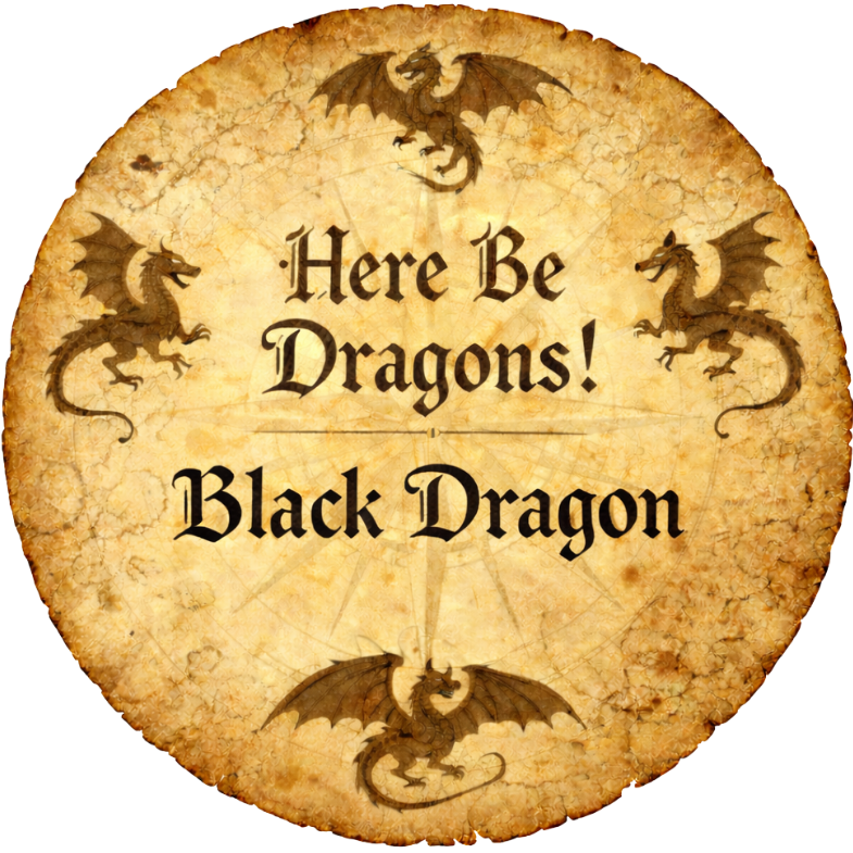 Here Be Dragons!! Limited Edition Collector Coin Set with Keychain Option