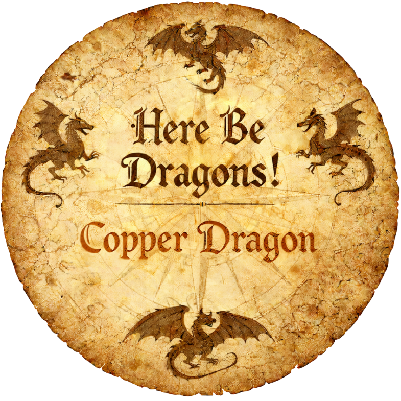 Here Be Dragons!! Limited Edition Collector Coin Set with Keychain Option