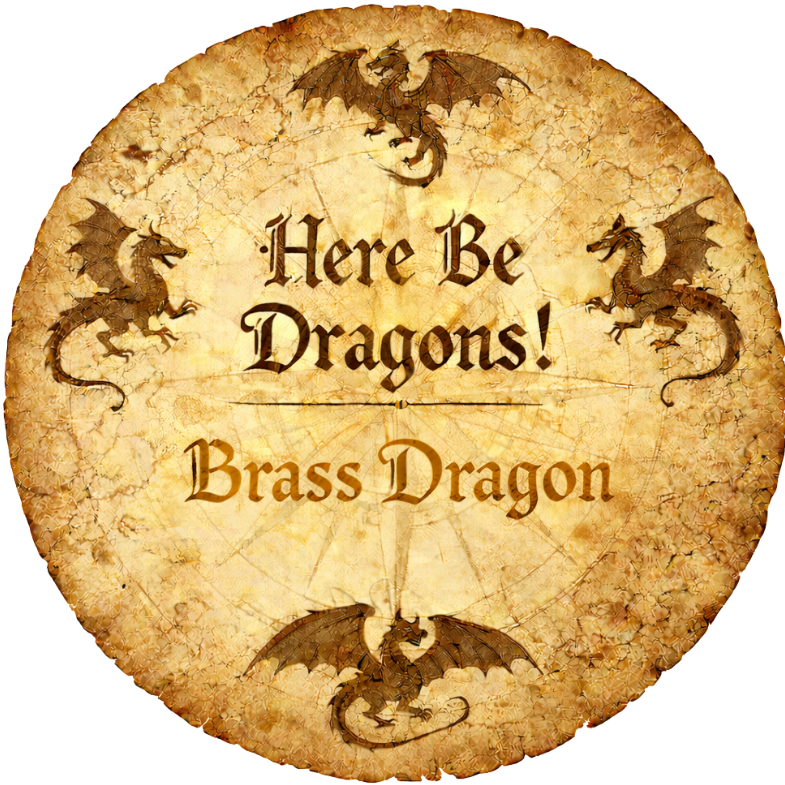 Here Be Dragons!! Limited Edition Collector Coin Set with Keychain Option