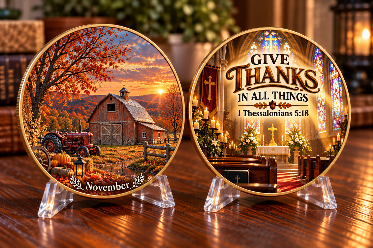 2027 Calendar Coin Gift Set