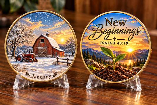 2027 Calendar Coin Gift Set